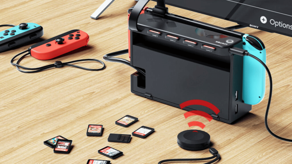 Nintendo Switch用「ソフト切替えカードリーダー」発表。最大4つのゲームカードをリモコンで切替可能 - ゲームまとめ速報