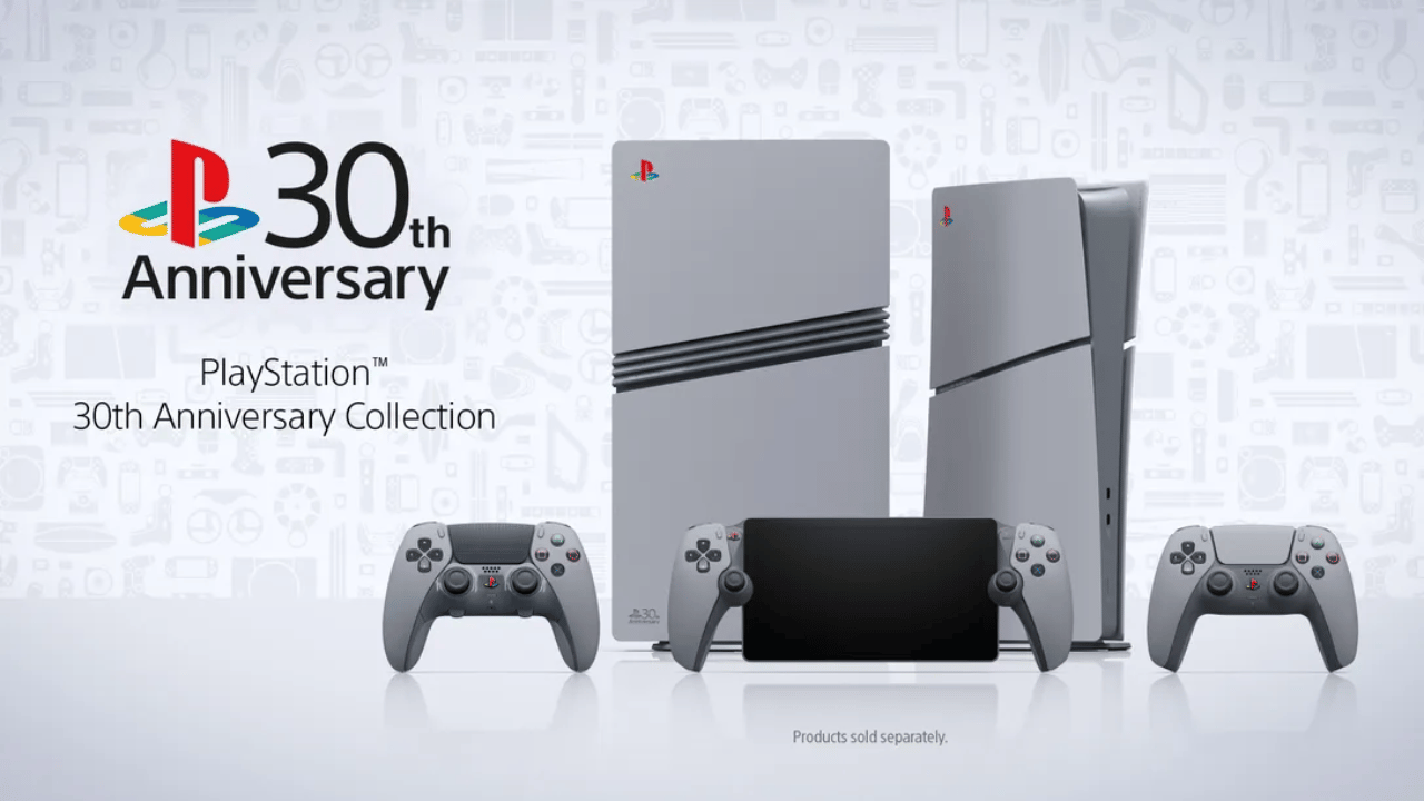 PlayStation®30周年を懐かしいデザインで祝う特別モデルのPS5®が登場！